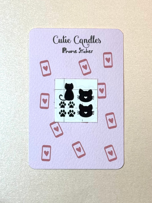 Smartphone Sticker - iPhone 17 Pro Sticker - Katze