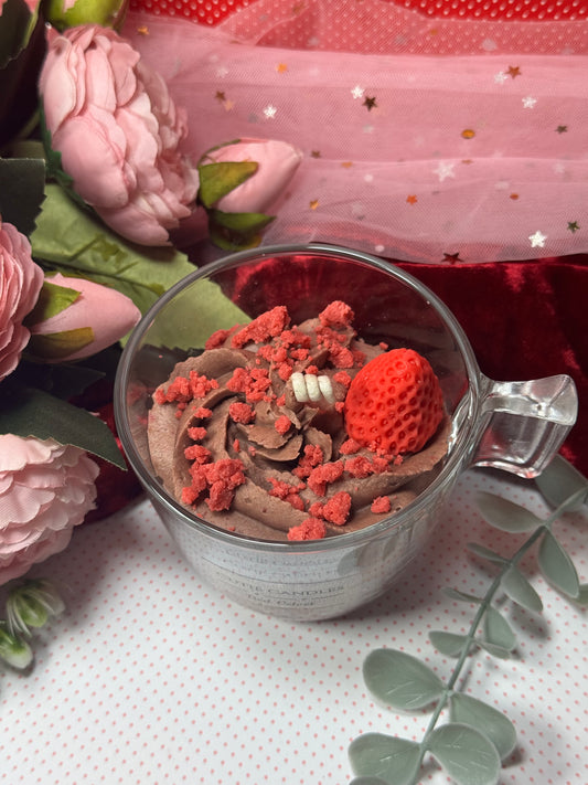 Red Velvet - Sojawachskerze Schokoladenduft