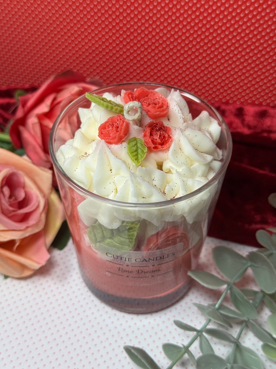 Rose Dream - Sojawachskerze Rosenduft