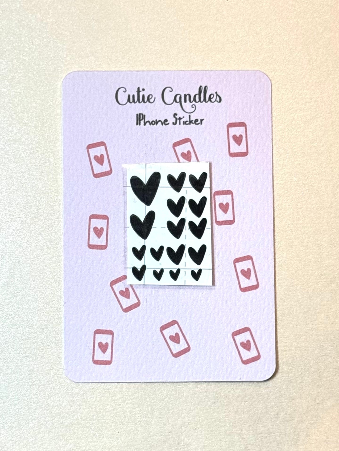 Smartphone Sticker - iPhone 17 Pro Sticker  - Herz