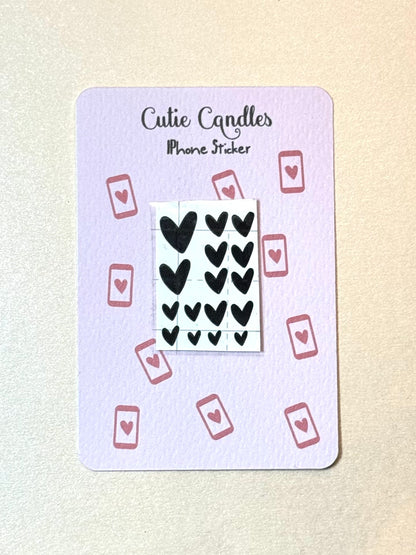 Smartphone Sticker - iPhone 17 Pro Sticker  - Herz