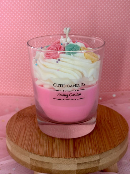 Rose Dream Kerze Pink