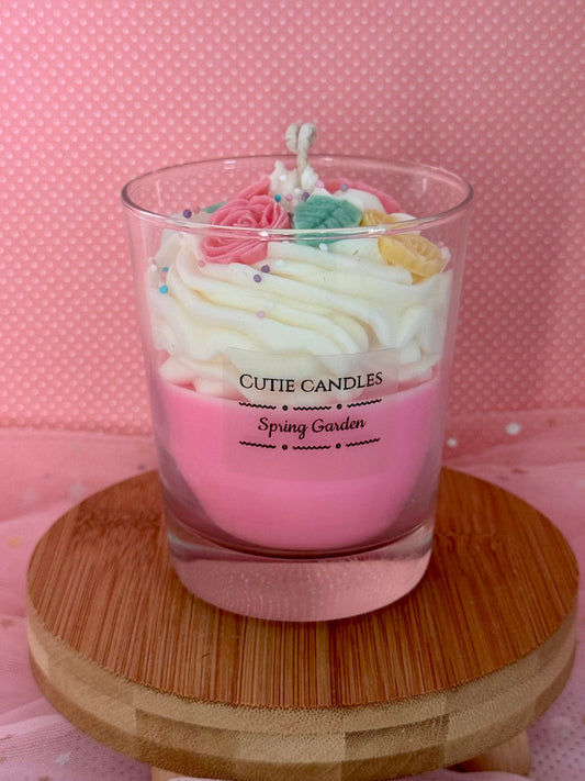 Rose Dream Kerze Pink