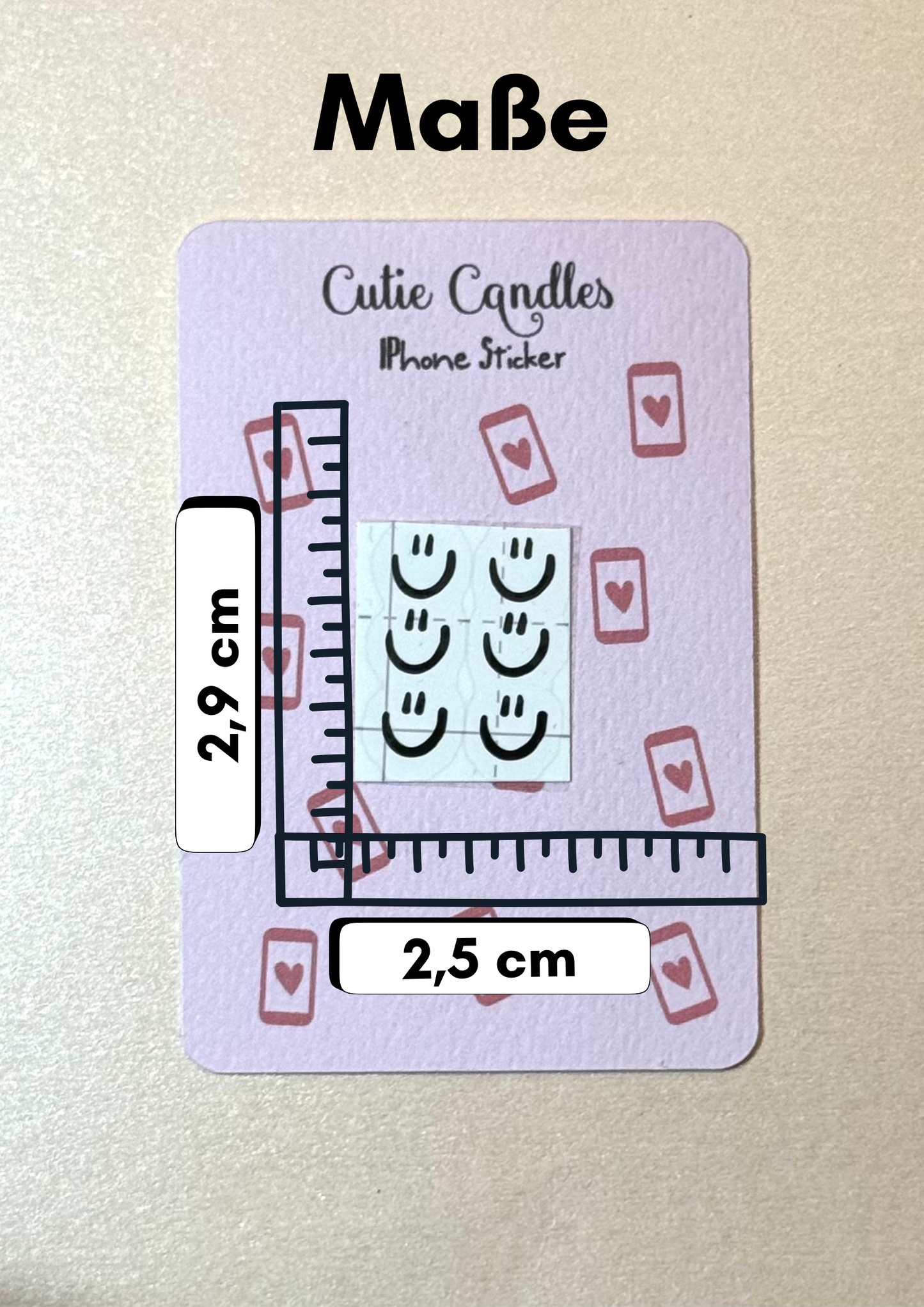 Smartphone Sticker - iPhone 17 Pro Sticker  - Smiley