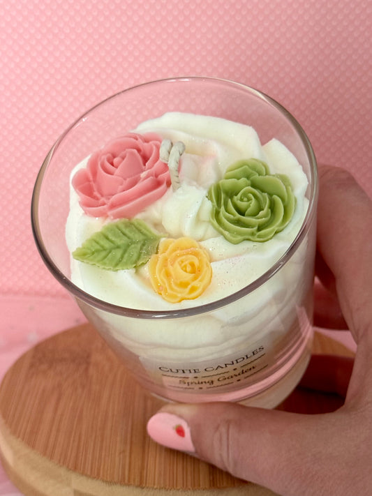 Rose Dream Kerze gelb