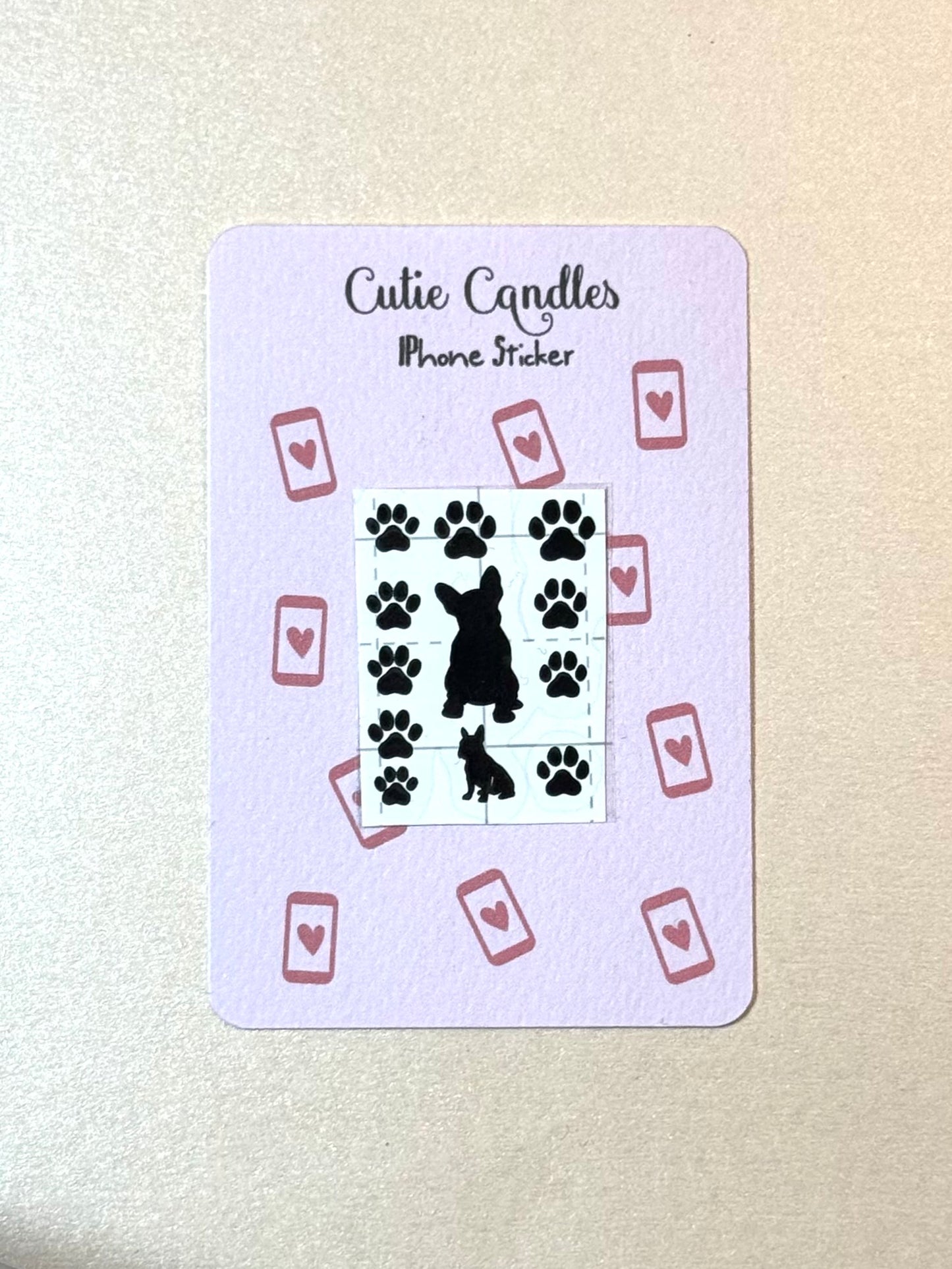 Smartphone Sticker - iPhone 17 Pro Sticker  - French Bulldog