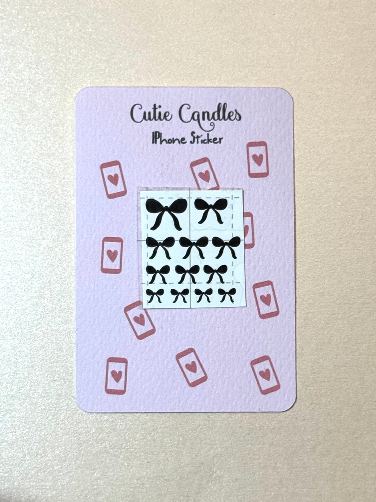 Smartphone Sticker - iPhone 17 Pro Sticker  - Schleifen